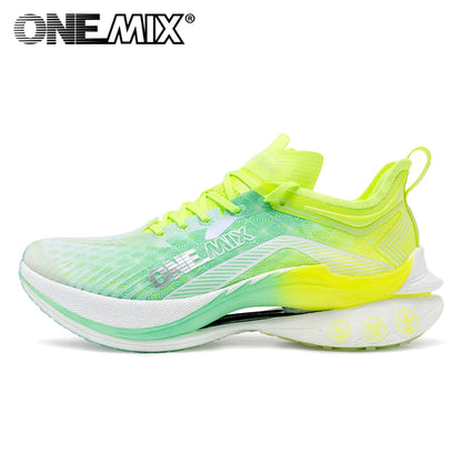 ONEMIX Carbon Plate Marathon Running Racing Shoes Professional Stable Support Shock Relief Ultra-Light Rebound Sneakers