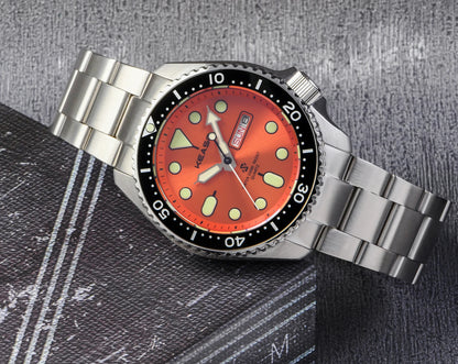 KEASO Top Men Dive Watch C3 Super Luminous 316L Solid Steel 20Bar Waterproof Sapphire Mirror MIYOTA 2035 Quartz Movement Watch