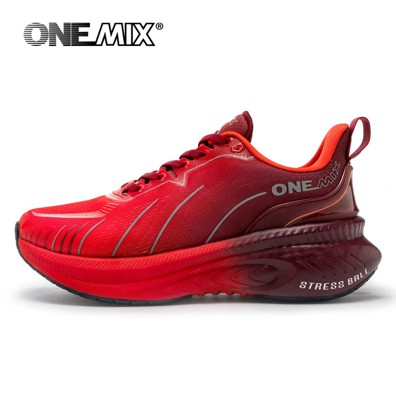 ONEMIX blanc chaussures de course sur route pour hommes coussin d'air chaussures de Sport en plein Air hommes formateurs été chaussures de Jogging chaussures pour femmes