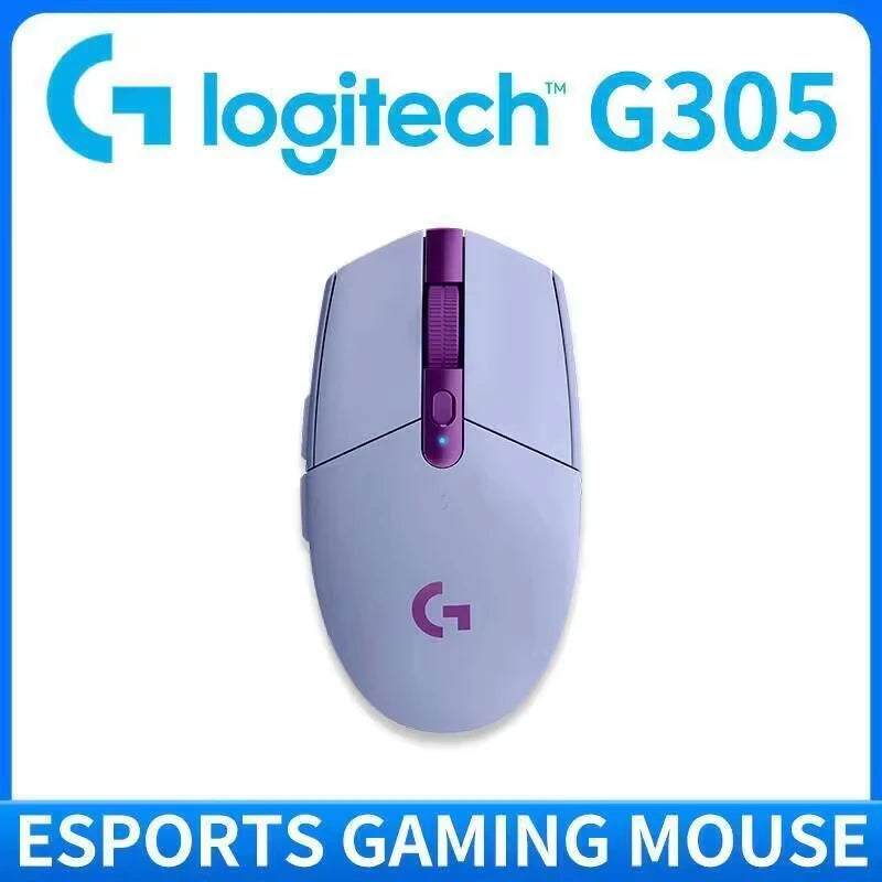 Logitech G305 G304 Gaming Mouse High DPI Precise Positioning Long Lasting Battery Perfect for Home Office Travel PC Gamer
