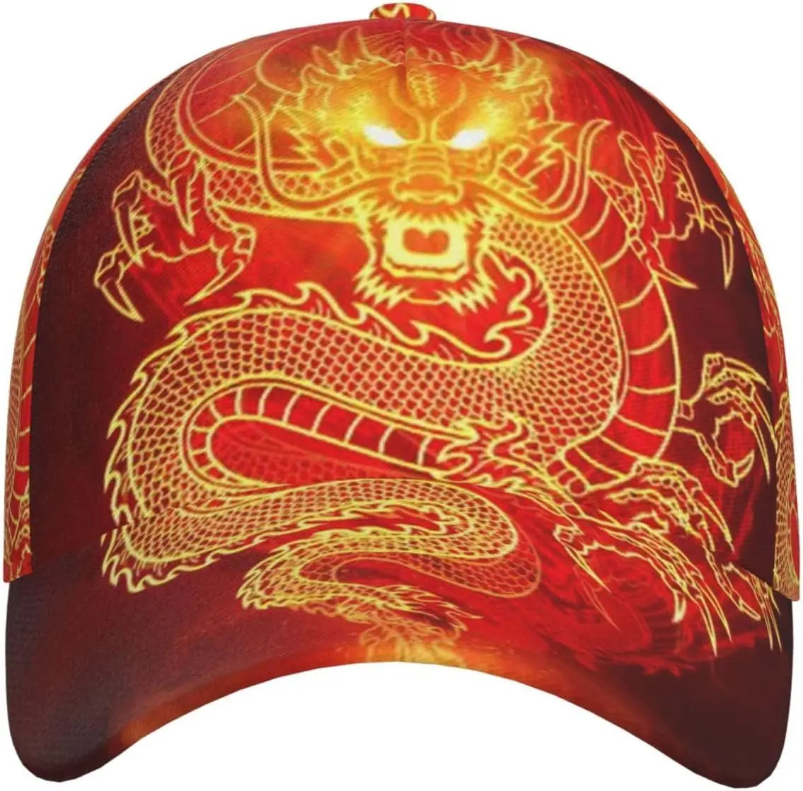 Șapcă Dragon Snapback pentru bărbați, șepci de baseball, pălărie de soare pentru bărbați, șapcă Trucker ajustabilă și stilată pentru femei și bărbați