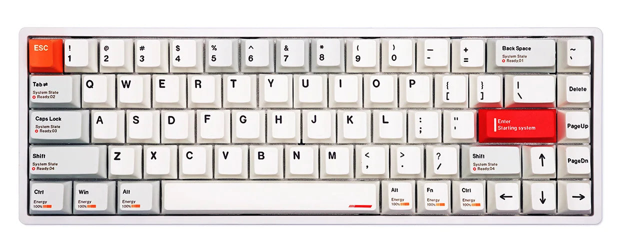 Everglide AE68 Pro Gaming Keyboard 8000Hz Polling Rate High Performance 0.001mm Rapid Trigger ADC Direct Link Dual RGB Lamp