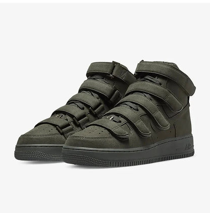 Nike Official Authentic Air Force 1 Unisex High-Top Sports Sneakers with Velcro DM7926-300