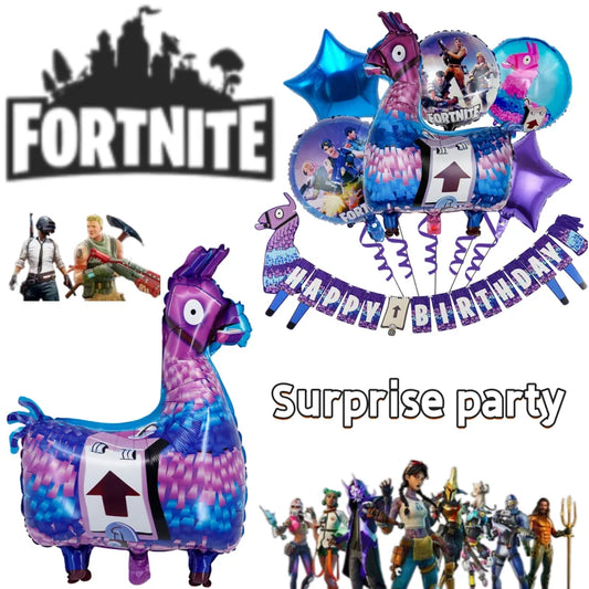 Fortnite, cute, new creative balloons, high-value fashionable and personalized decorations for living room, bedroom, and parties