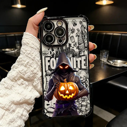 Popular Game FortniteS Plating Phone Case For Samsung S26 S25 S24 S23 S22 S21 S20 FE Note20 Edge Plus Ultra 4G 5G Anti Fall