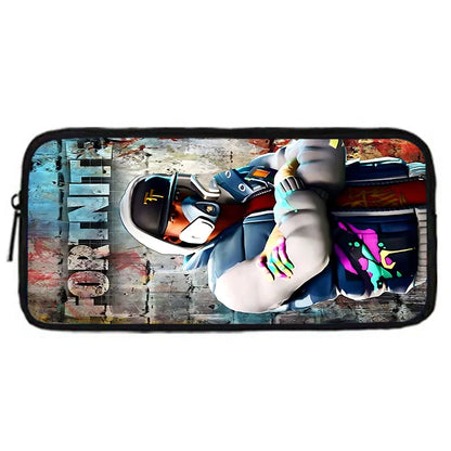 Hot Game Design Child Backpacks Lunch Bag Pencil Case Large Capacity School Bags for Boys and Girls Best Gift Fortnite