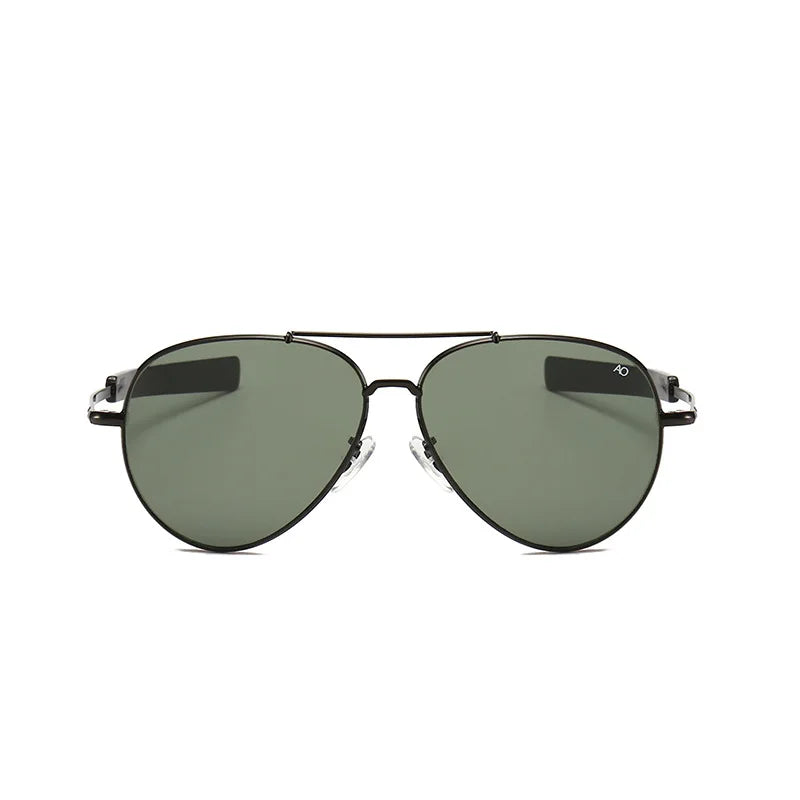 AO Aviation Men's Retro Sunglasses Fashion Pilot American Optical Sun Glasses for Women Unisex Metal UV400 SunShades  Gafas AO57