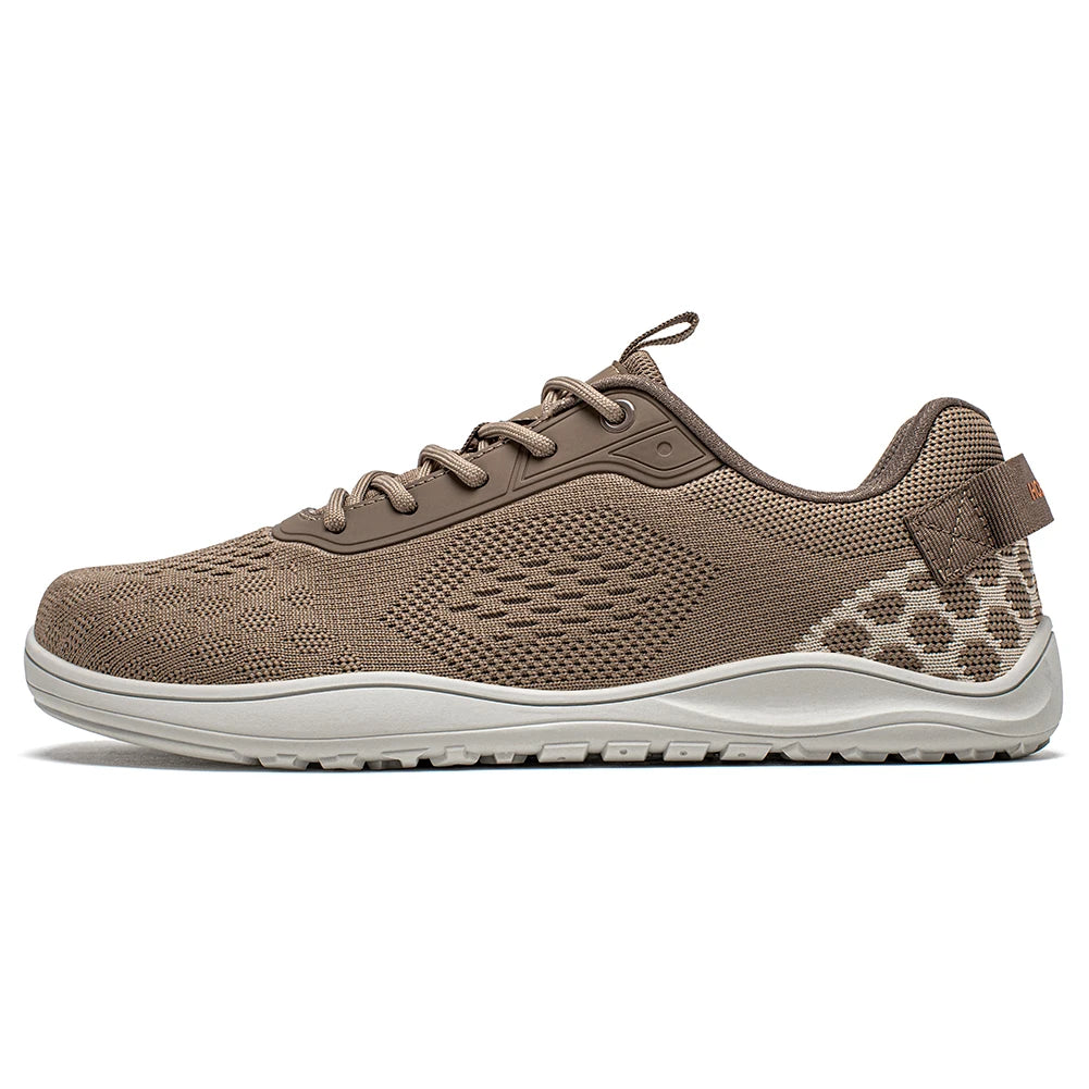HOBIBEAR Dzianinowe buty typu „barefoot” – unisex, bez podbicia, z szerokim czubkiem, minimalistyczne, oddychające, codzienne buty do chodzenia