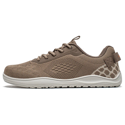 HOBIBEAR Dzianinowe buty typu „barefoot” – unisex, bez podbicia, z szerokim czubkiem, minimalistyczne, oddychające, codzienne buty do chodzenia