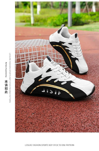 Fashionable Large Size Men's Sports Shoes Mesh Upper Breathable Comfortable Casual Sneakers Trendy Men's Footwear from China