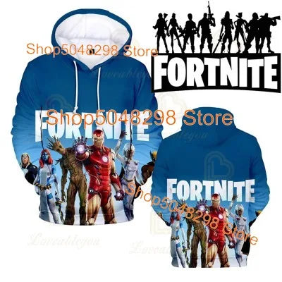 Men and Women Kids Hoodie Sweatshirt for The Night Victory Child Wear Battle Royale Sweatshirt Boys Girls Tops Hero Teen Clothes