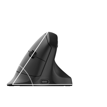 Keychron M5 Wireless Ergonomic Mouse Optical 8K Polling Rate 2.4GHz & Bluetooth Type-C Mice 3950 Sensor