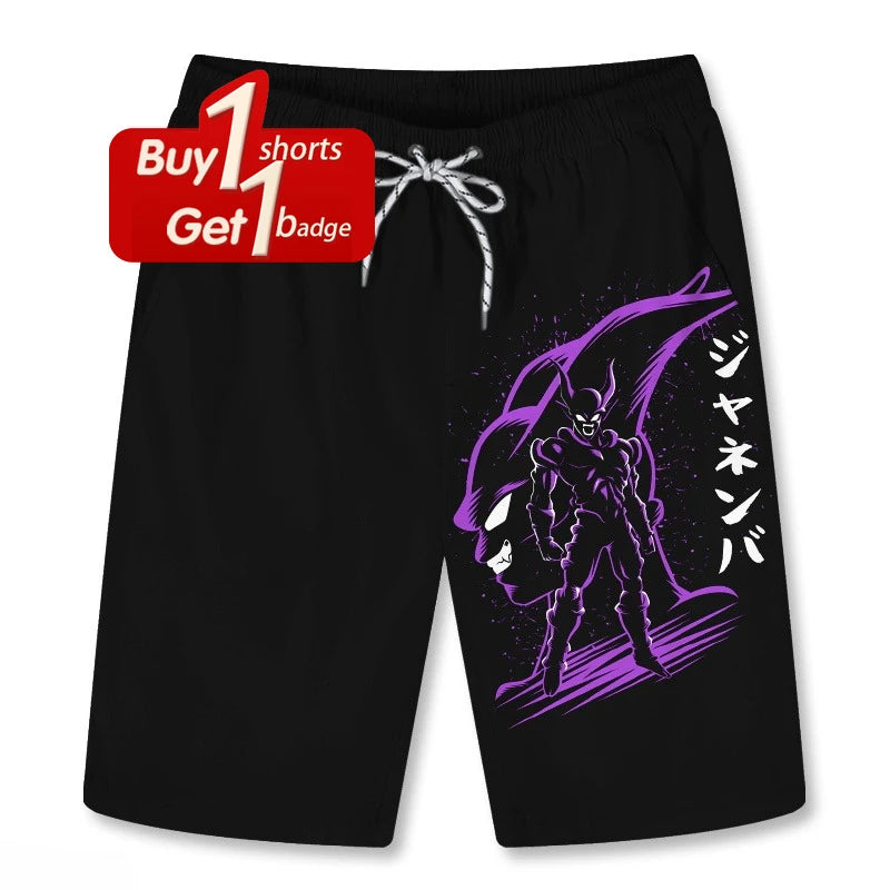 Men's Dragon Ball Goku Printed Sport Shorts Man Summer Five-Point Pants Women Casual Gym Quick-drying Beach Pant Y2k Clothes