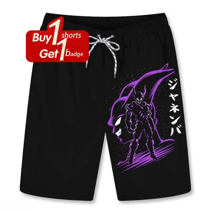 Men's Dragon Ball Goku Printed Sport Shorts Man Summer Five-Point Pants Women Casual Gym Quick-drying Beach Pant Y2k Clothes