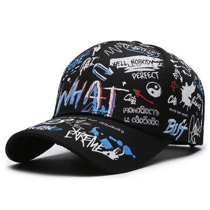 Gorra de béisbol de moda hip hop, gorras trucker con personalidad, gorra snapback de algodón, gorras de sol para actividades al aire libre, gorra deportiva y de ocio