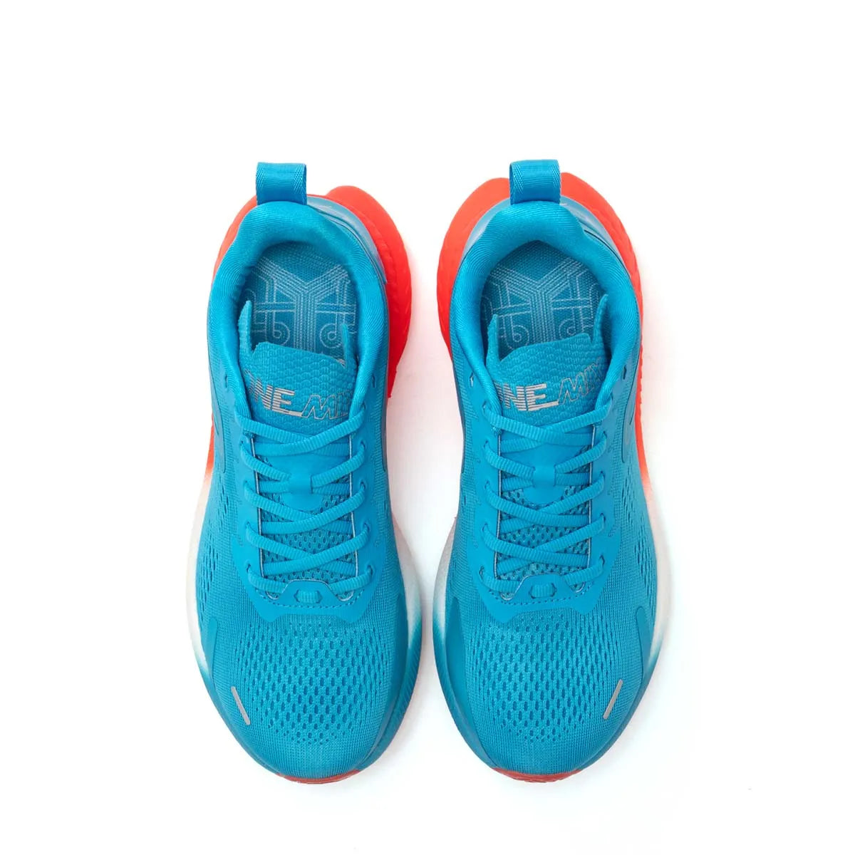 ONEMIX Nieuwe stijl herenhardloopschoenen voor herfst en winter, voor buiten, met demping, ademend, lichtgewicht en elastische sportschoenen