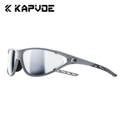 Kapvoe Hiking Sunglasses Camping Fashion Sunglasses for Men Photochromic Cycling Glasses MTB Bike Goggles Fishing Eyewear Sports
