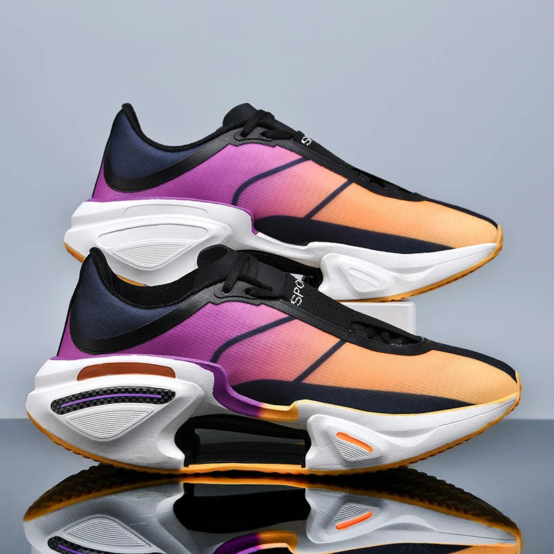2026 New Men Sports Breathable Lightweight Comfortable Athletic Non-Skid Sneakers Daily Leisure Shopping Walking Marathon Shoes