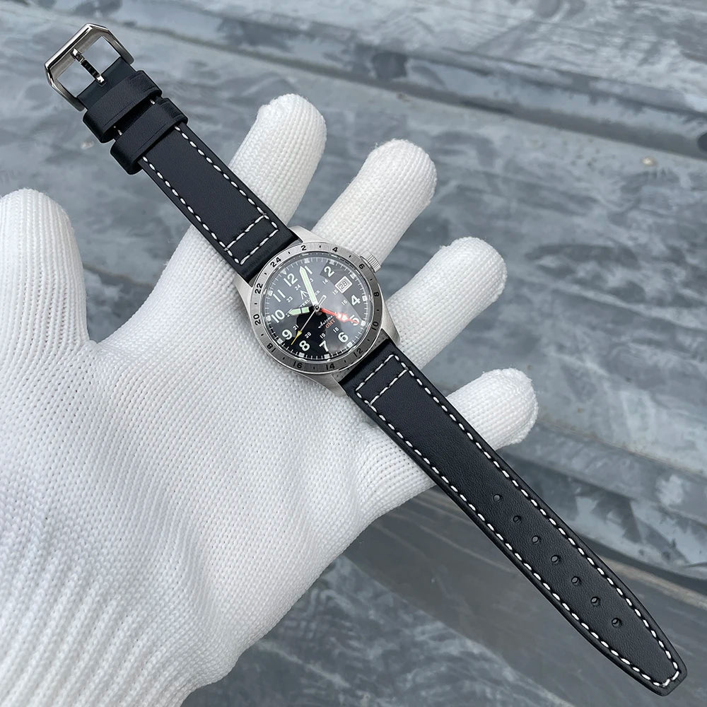STEELFLIER Official SF792 GMT Mechanical Wristwatch, NH34 Movement, Super BGW9 C3 Luminous, 200M Waterproof Luxury Dive Watch