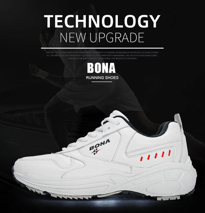 BONA New Designers Classic Sneakers Running Shoes Women Outdoor Sports Shoes Comfortable Running Shoes Ladies Walking Shoes