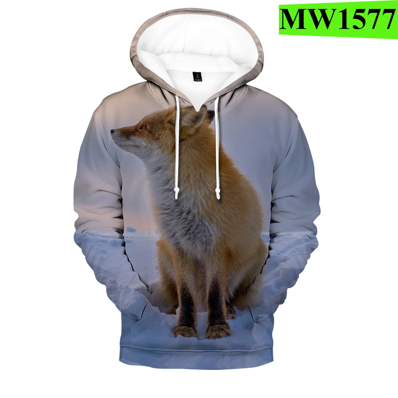 Hip Hop Popular Novelty Comfortable Fox 3D Print Hoodies Sweatshirts Men/Women Sweatshirt Adult/Child Casual Pullovers