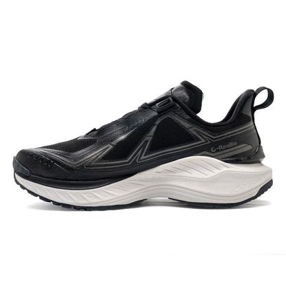 ONEMIX Outdoor hardloopschoenen voor heren, elastische trailschoenen, lichtgewicht, ademende damesschoenen, casual schoenen voor koppels, waterdichte schoenen