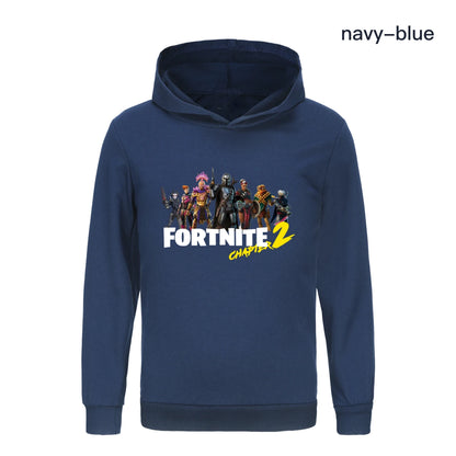 Φούτερ Fortnite με κουκούλα για παιδιά, καρτούν σχέδιο, unisex ένδυση για αγόρια, μακρυμάνικο φούτερ με κουκούλα, casual παλτό για κορίτσια1007