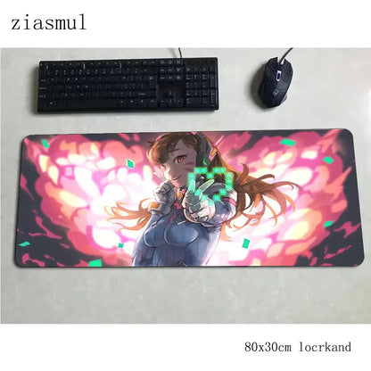 Overwatch Mouse Pad Gamer Aestheticism 800x300x3mm Notebook Mouse Mat Gaming Mousepad Cartoon Pad Mouse PC Desk Padmouse Mats