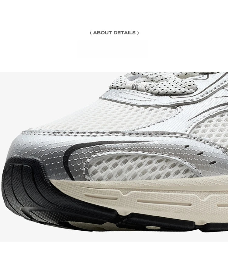 Xtep Y2K casual sneakers voor heren, comfortabele retro lichtgewicht hardloop- en sportschoenen voor koppels, winter, 874219320004