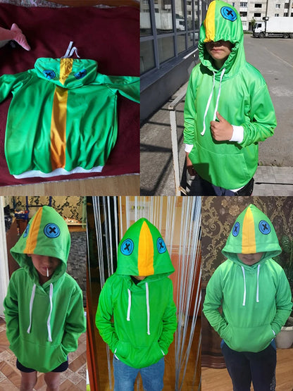 Dragon Ball Hoodie for Boys and Girls, New Autumn and Winter Style Creative Loose and Versatile Hooded Sweatshirt