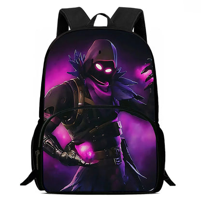 Hot Game Design Child Backpacks Shoulder Bag Pencil Case Fortnite Pupil Large Capacity School Bags for Boys Girls Best Gift