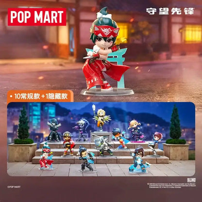 POP MART Overwatch Play of The Game Series Original Blind Box Surprise Mystery Box Cute Anime Action Figure Ornaments Figurines