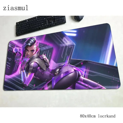 overwatch mouse pad 800x400x3mm mats best seller Computer mouse mat gaming accessories large mousepad keyboard games pc gamer