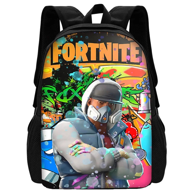 Classic Game Fortnite Kids Backpacks for Boys and Girls Student Birthday Gift Child School Bags Unisex Camping Durable Rucksack